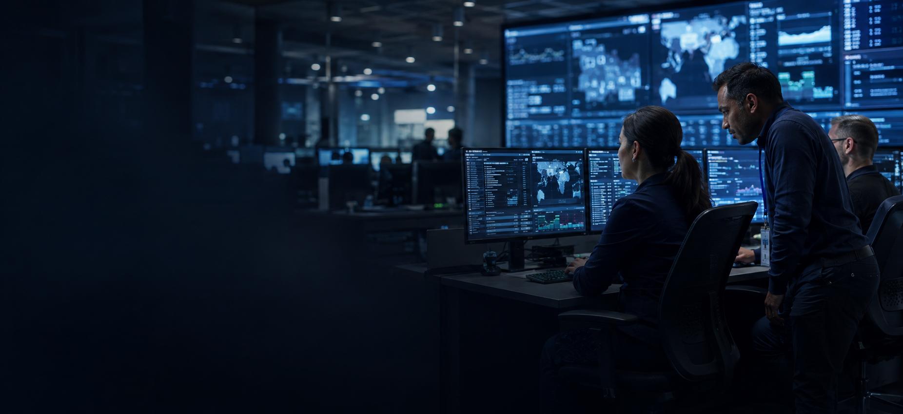 Equipo de Edge en sala de operaciones